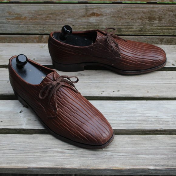 Dack's Brown “Baffin Seal” Leather Derby, Men's 10 Wide, Made in Canada, EUC - Picture 1 of 12